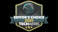 Editor's choice 2025 techaeris logo.