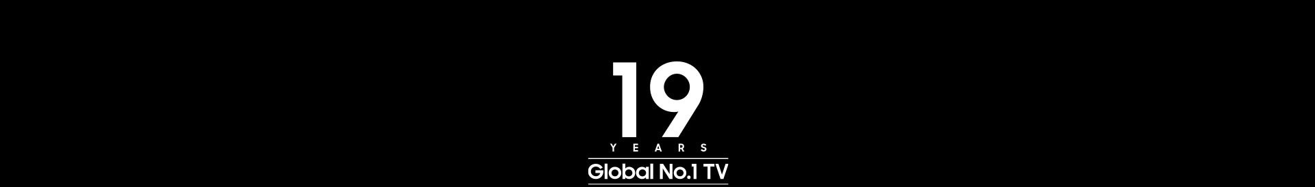 A logo reads 19 Years Global No. 1 TV.